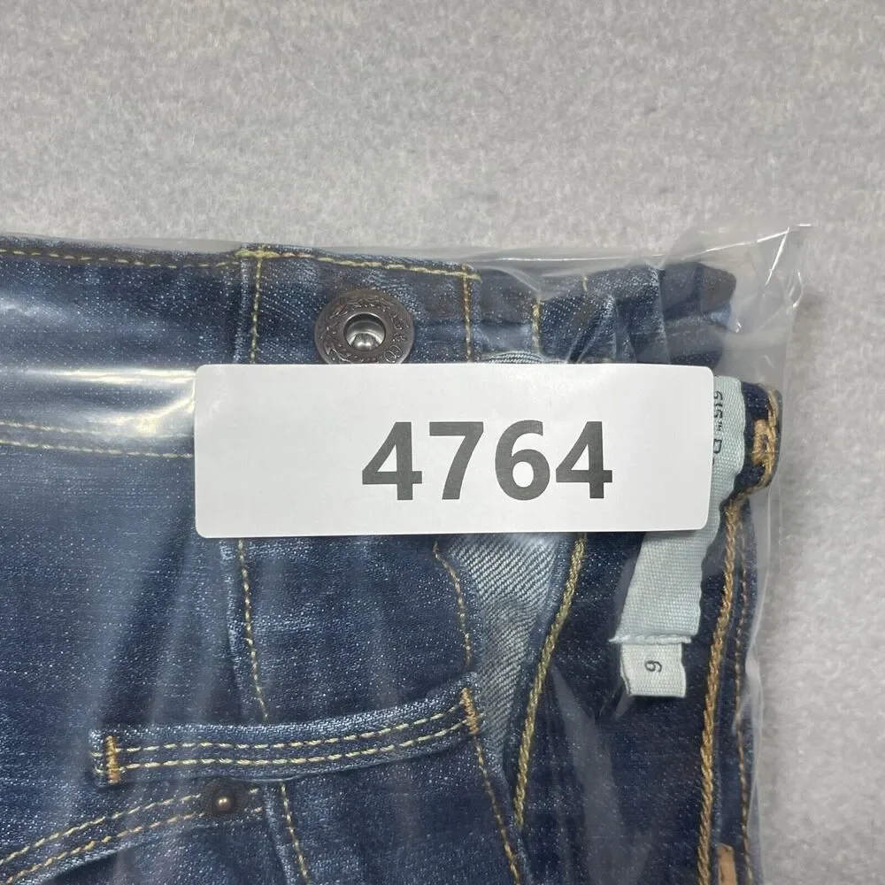 Levis 515 Bootcut Jeans Women Size 6 Blue Mid Rise Dark Wash Denim Casual Y2K - Picture 12 of 12
